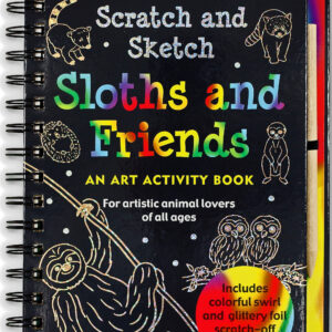 Peter-Pauper-Press-Scratch-Sketch-Trace-Along-Sloth-Friends-Borrego-Outfitters