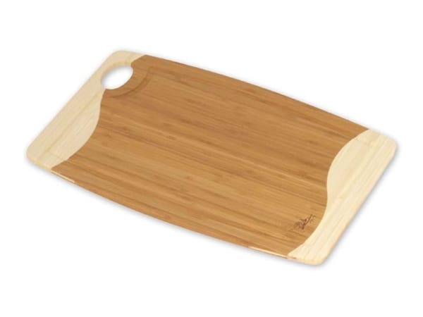 Wilshire Industries Island Bamboo Wilshire Industries Pakkawood Bamboo Wahoo Carving Board with Groove Borrego Outfitters