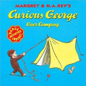 Sunbelt Publications Curious George Goes Camping Borrego Outfitters