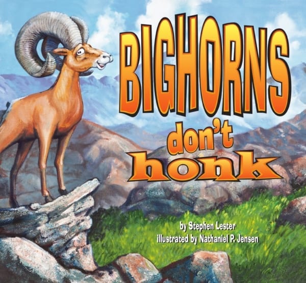 Sunbelt Publications Bighorns Don't Honk Story Book Borrego Outfitters
