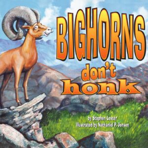Sunbelt Publications Bighorns Don't Honk Story Book Borrego Outfitters
