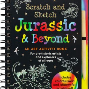 Peter-Pauper-Press-Scratch-Sketch-Jurassic-Beyond-Borrego-Outfitters
