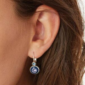 Brighton Halo Eclipse Leverback Earrings Borrego Outfitters