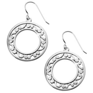 Brighton Contempo Open Ring French Wire Earrings Borrego Outfitters
