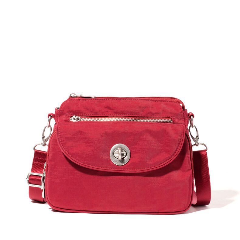 Calais Crossbody Handbag Ruby Red Silver CAL532 B0578 01.jpg