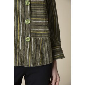 Change Your Stripes Mixed Stripe Pocket Shirt 070 45807 Olive 3.jpg