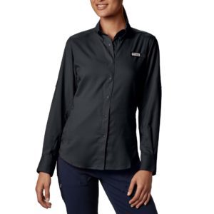 Columbia Sportswear W Tamiami II LS Black 1275701 010 Borrego Outfitters
