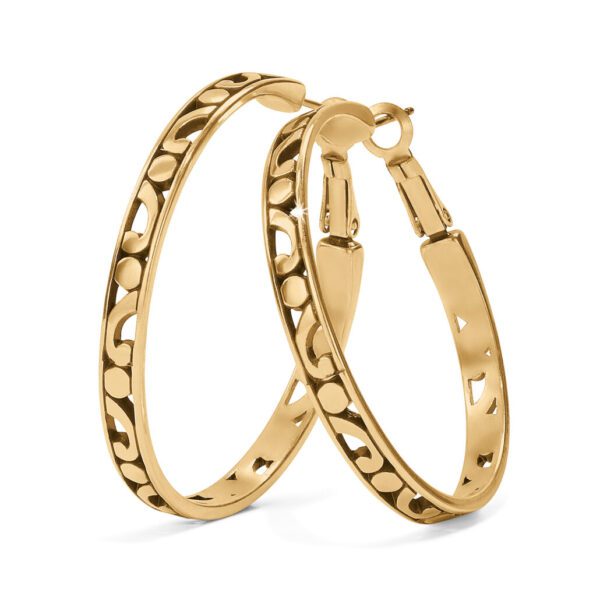 Contempo Large Hoop Earrings Gold Ja9907.jpg