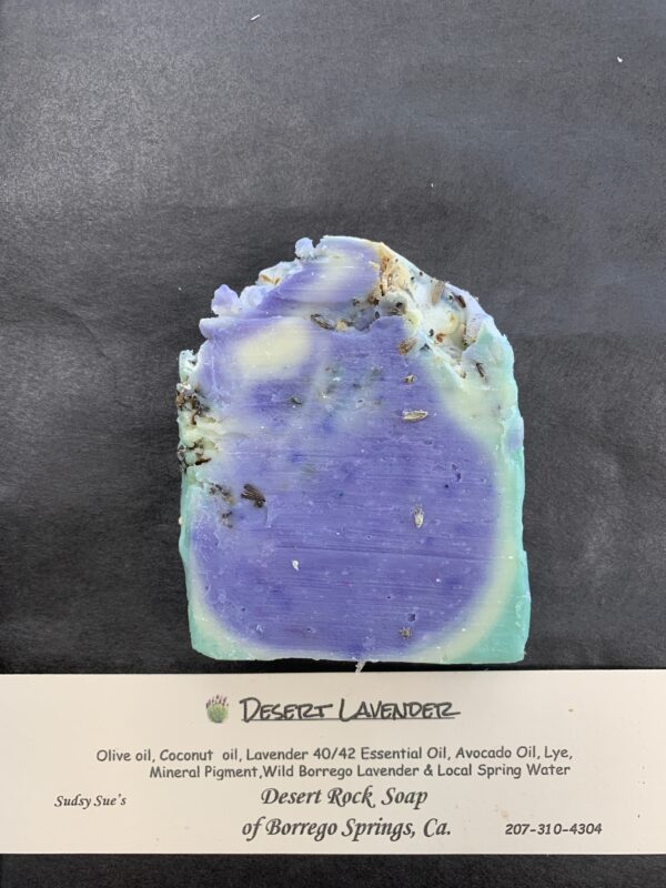 Desert Rock Soap Desert Lavender2 Borrego Outfitters