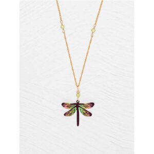 Dragonfly Dreams Pendant Necklace Green With Envy Gold.jpg