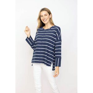 French Terry Striped Crew Navy 85106 1.jpg