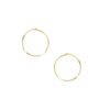 Hammered Sleeper Hoops Small Gold 70317.jpg