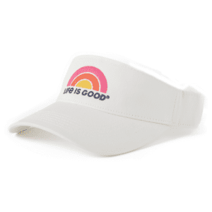 Happiness Comes In Waves Chill Cap Visor 108380 Cloud White.png