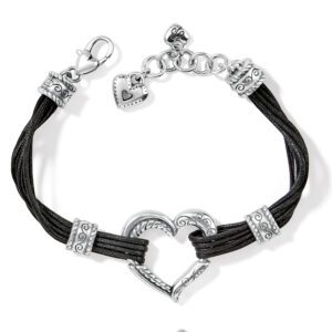 Heritage Heart Bracelet J32460 Black.jpg