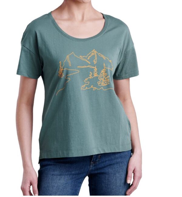 Impression Sketch Graphic Tee Evergreen 8523.jpg