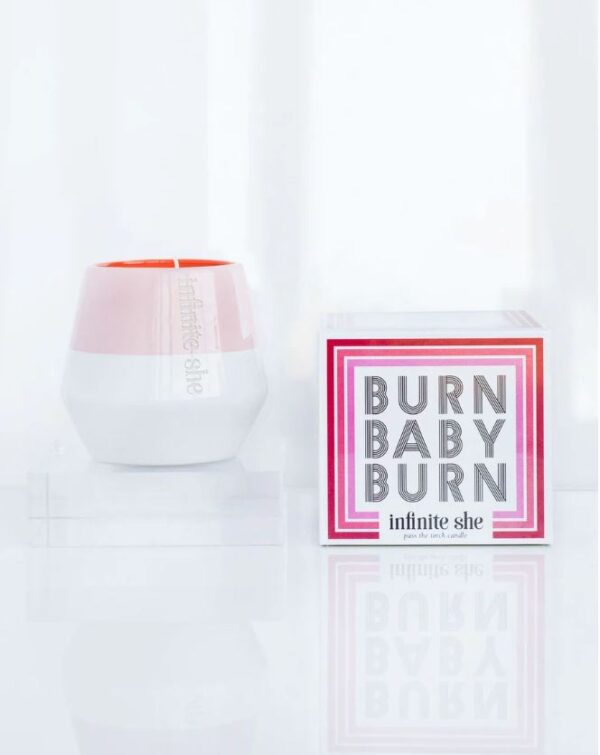 Infinite She Burn Baby Burn Ceramic Candle.jpg