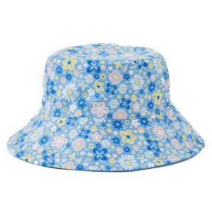 Kids Dragonfly Floral Pattern Made In The Shade Bucket Hat 98867 1Cornflower Blue.png