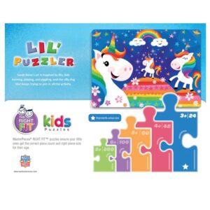 Lil Puzzler Rainbow Unicorns 24 Piece Puzzle 1.jpg