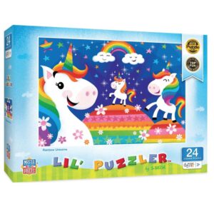 Lil Puzzler Rainbow Unicorns 24 Piece Puzzle.jpg