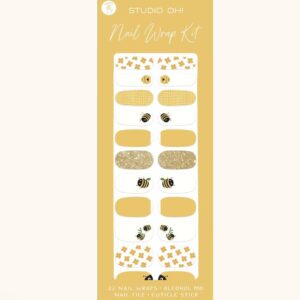 Mani Nail Wrap Kit Buzzy Bees.jpg