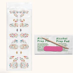 Mani Nail Wrap Kit Floral Moths 2.jpg