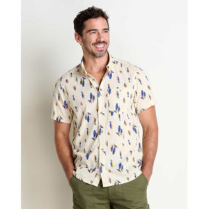 Mattock II Short Sleeve Shirt Cornflower Boat Print.jpg