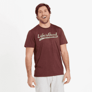 Mens Camo Tailwhip Active Tee 80641 Mahogany Brown.png