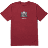 Mens Daddyshack Short Sleeve Crusher Tee 115273 Cranberry Red.png