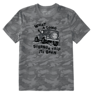 Mens Jake And Rocket Strange Trip Short Sleeve Allover Printed Crusher Tee 108777 Gray Camo.png