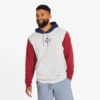 Mens LIG Diamond Simply True Fleece Hoodie 115482 Light Heather Gray.png