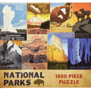 1000 Piece National Park Puzzle