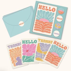 Note Card Set With Stickers Fancy Flora.jpg