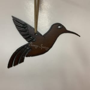 Rustic Ironwerks Ornament Hummingbird 971 Borrego Outfitters