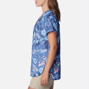 PFG Sun Drifter Woven Short Sleeve Shirt Bluebell Seascraper 2.jpg