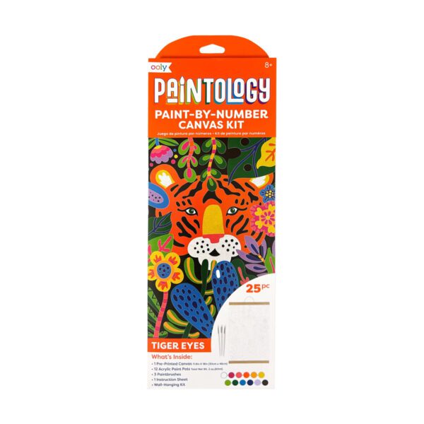 Paintology Paint By Number Cavas Kit Tiger Eyes.jpg