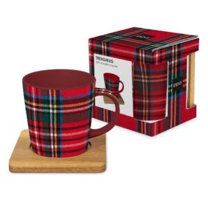 Plaid Gift Boxed Mug With Coaster.jpg