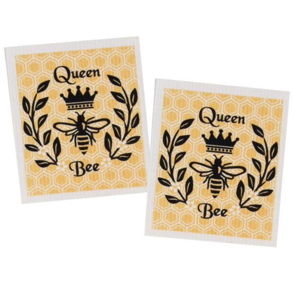 Queen Bee 2 Pack Fun ClothsR7637.jpg