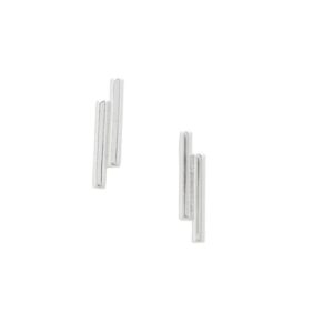 Rounded Double Bar Stud Earrings 20868.jpg