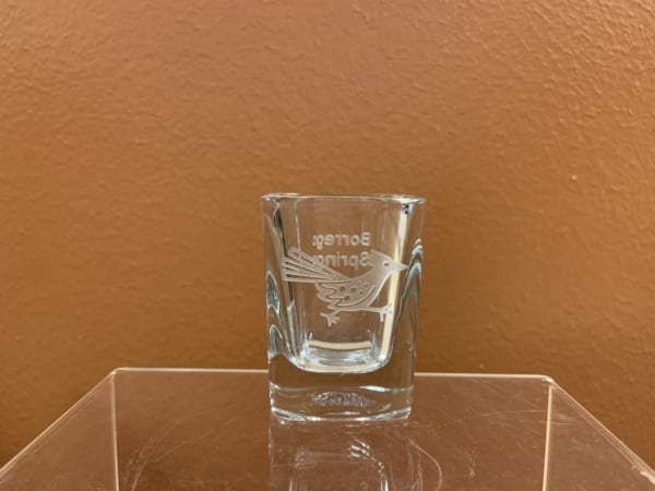 Smith Southwestern Shot Glass 20889 Roadrunner Borrego Outfitters