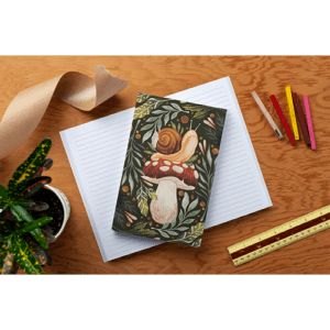 Snail And Mushroom Classic Layflat Notebook.png