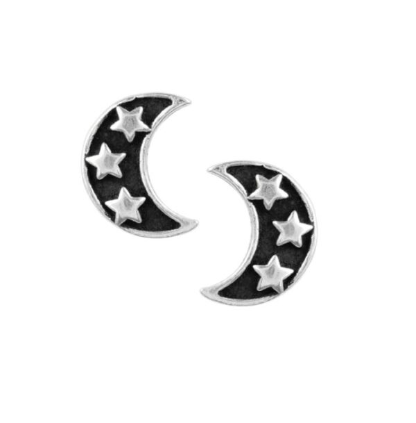 Starry Moon Studs Black.jpg