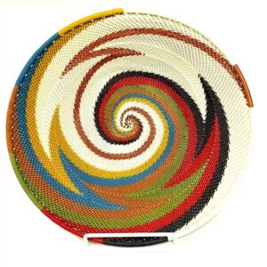 Telephone Wire Small Platter White Desert TW WD 24P.jpg