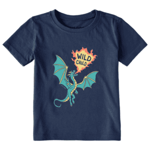 Toddler Naive Wild Child Dragon Short Sleeve Crusher Tee 115548 Darkest Blue.png