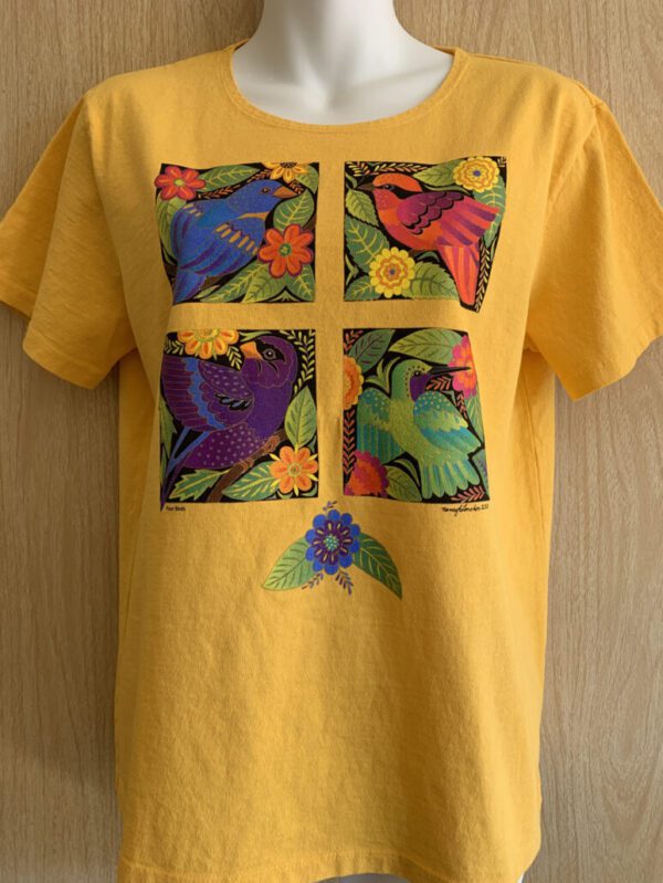 Women S Boutique T Four Birds Daffodil Small 414DAFssbt 1 .jpg