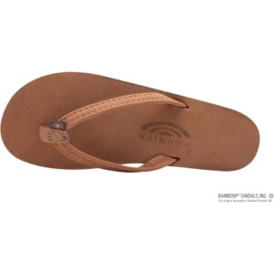 Women S Double Layer Arch Support Premier Leather 1 2 Narrow Strap Redwood 302ALTSN RDWD 1.jpg