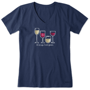 Womens I Need Wine Glasses Short Sleeve CrusherLITE Vee 108017 Darkest Blue.png