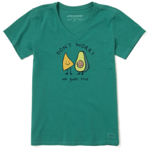 Womens We Guac This Short Sleeve Crusher Vee 107895 Spruce Green.png