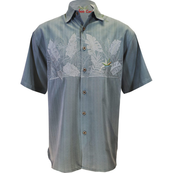 Bamboo Cay Chest Bird Of Paradise Shirt WB 749 OCEAN Borrego Outfitters