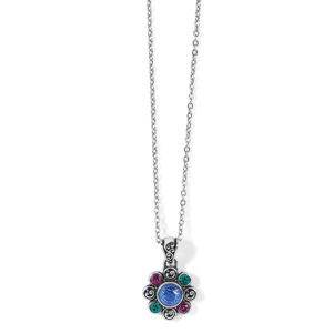 Brighton Elora Gems Flower Necklace JM5853 Borrego Outfitters