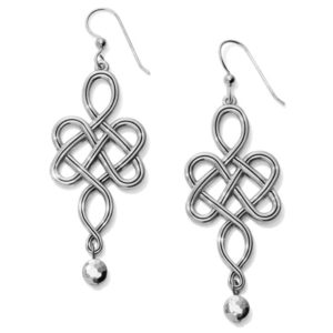 Brighton Interlok Endless Knot French Wire Earrings JA5320 Borrego Outfitters